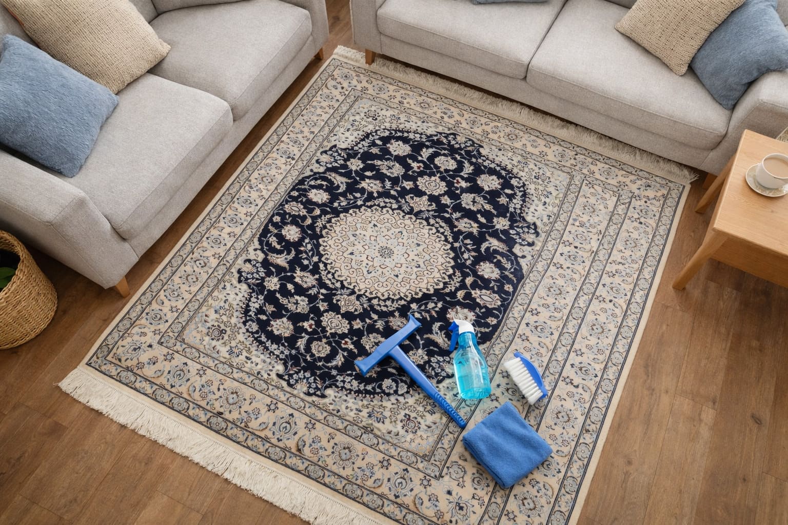 Teppichpflege und Reinigung